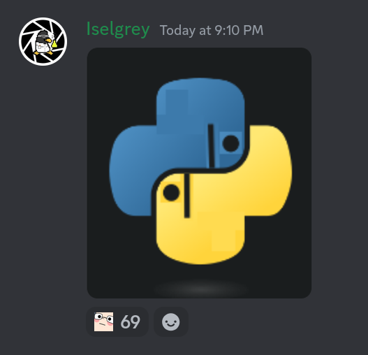 tsoding's tweet image. Python 6.9
