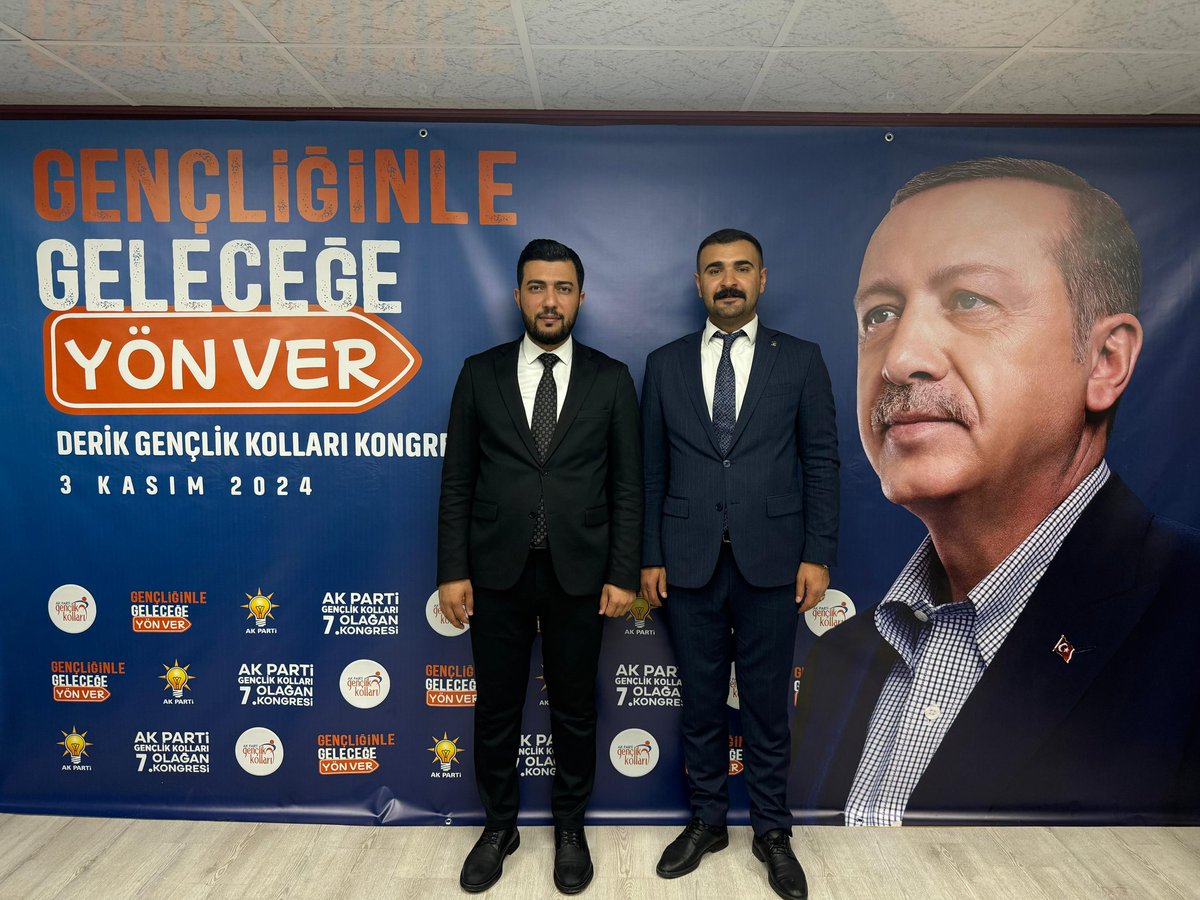AKGenclikMardin's tweet photo. Gençliğinle  Derik'e Yön Ver🚀

Derik Gençlik Kollarımızın 7.Olağan Kongresi'ni büyük bir coşku ve heyecanla tamamladık.

AK Gençlik’e gönül verip, geleceğimize yön verecek olan gençlerimizin katılımlarıyla gerçekleştirdiğimiz kongremiz teşkilatımıza ve milletimize hayırlı olsun. https://t.co/gP6WmRc89z