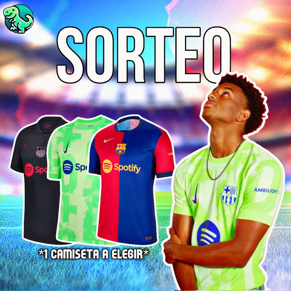 problaugrana's tweet photo. 💙 Vamos a sortear una camiseta para elegir. ❤️

Requisitos:
- Dar RT al tweet  
- Seguir a @dinogoalapp  y a mí.
- Mencionar a un amigo.

🍀 ¡Suerte! 🍀 https://t.co/aqC1v8u5PH