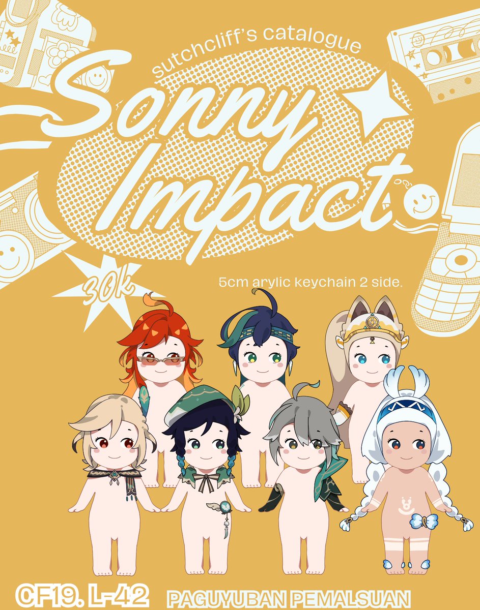 sutchcliff's tweet image. 💗RTs and likes are appreciated💗

PRE-ORDER AND CATALOGUE (+GIVEAWAY ALERT!!!)  

🌟Fandom: #GenshinImpact #HonkaiStarRail #sonnyangels 
📆: 3Nov - 6Nov
📦PO Form: forms.gle/Xouji18iyfhv6D…

Giveaway rules below ⬇

(1/2)
#comifuro19 #cf19 #Comifuro19Catalogue #cf19catalogue