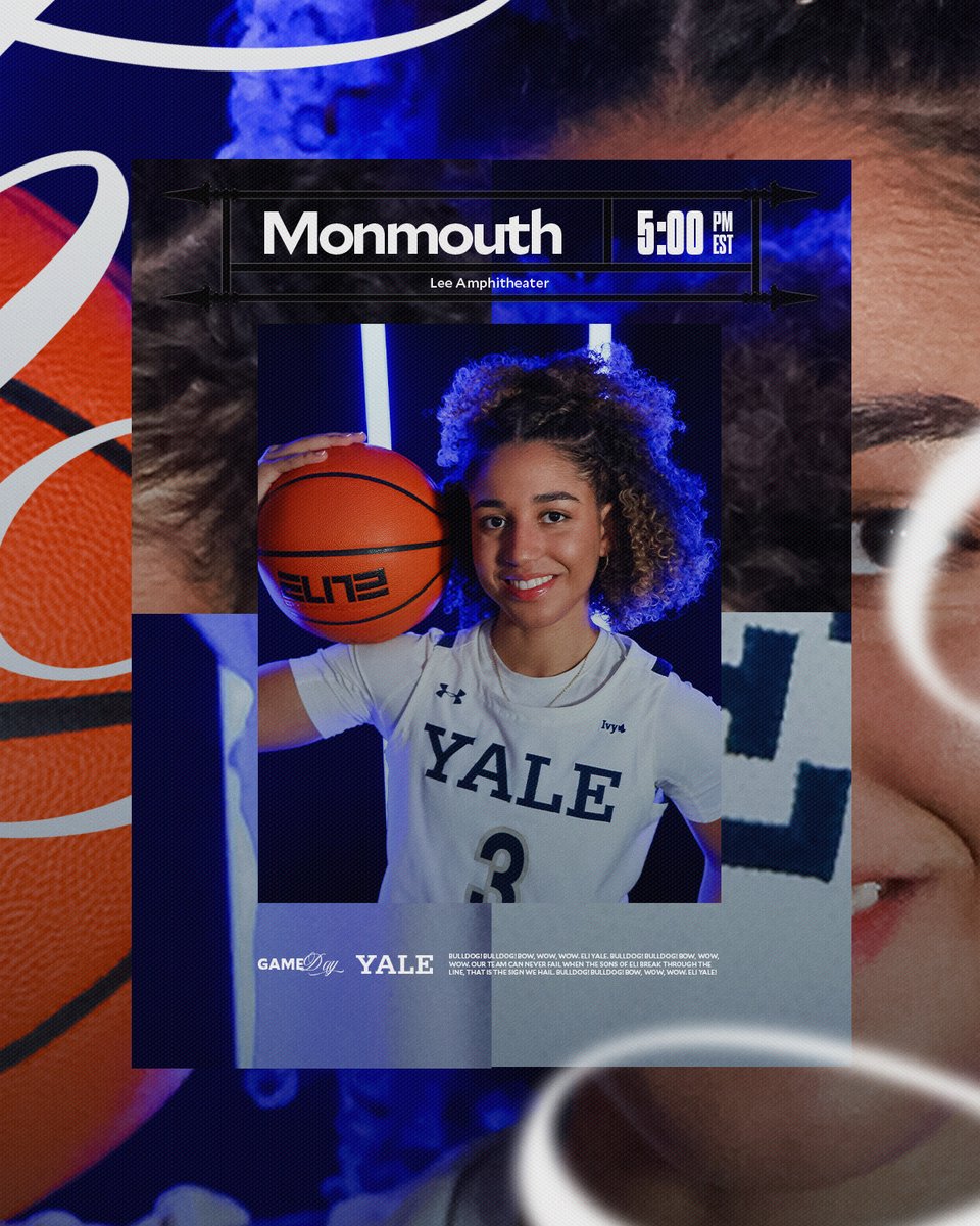 YaleWBasketball's tweet photo. 𝐆𝐀𝐌𝐄𝐃𝐀𝐘
𝐍𝐮𝐦𝐛𝐞𝐫 𝟏 𝐟𝐨𝐫 𝟐𝟎𝟐𝟒-𝟐𝟓!

🆚 Monmouth
⏰ 5:00 p.m.
📍 Lee Amphitheater
💻 (ESPN+) https://t.co/6H7TtkvRDK
💻 (Int'l) https://t.co/9z4pHtuUkT
📊 https://t.co/XaVX5h97C2

#ThisIsYale https://t.co/Ul1bblKHfl