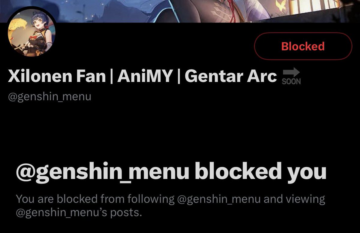 <a href="/X/">X</a> <a href="/Support/">Support</a> <a href="/Safety/">Safety</a> @giang_genshin Update: we have identified another of her burner accounts! 

🔗: x.com/genshin_menu?s…
