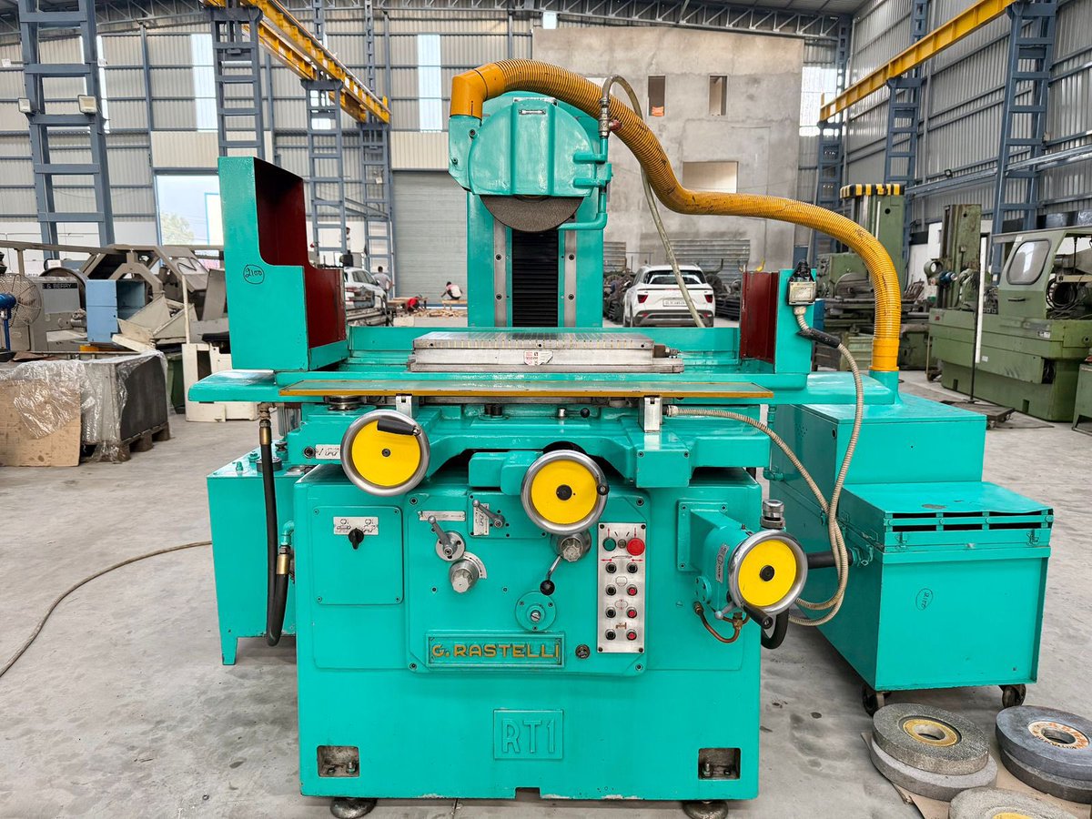LibertyMetMach's tweet image. Surface Grinding Machine - G. Rastelli (Italy) RT1 - Capacity 300 mm x 600 mm 

#surfacegrinder #surfacegrinding #surfacegrindingmachine #surfacegrinders #grinding #grindingmachine #grinders #madeinitaly #italianengineering #toolroom #manufacturing #machinery