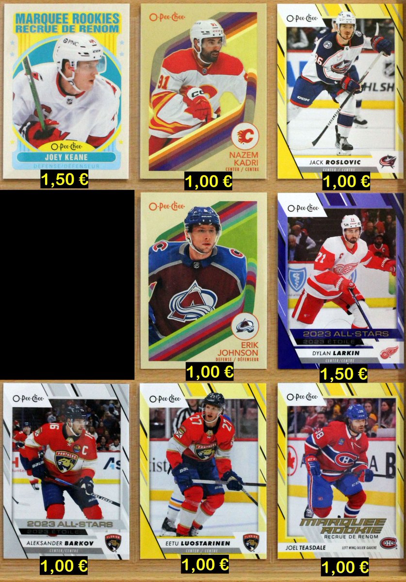 Cartes NHL 9/10
*Port à ajouter *