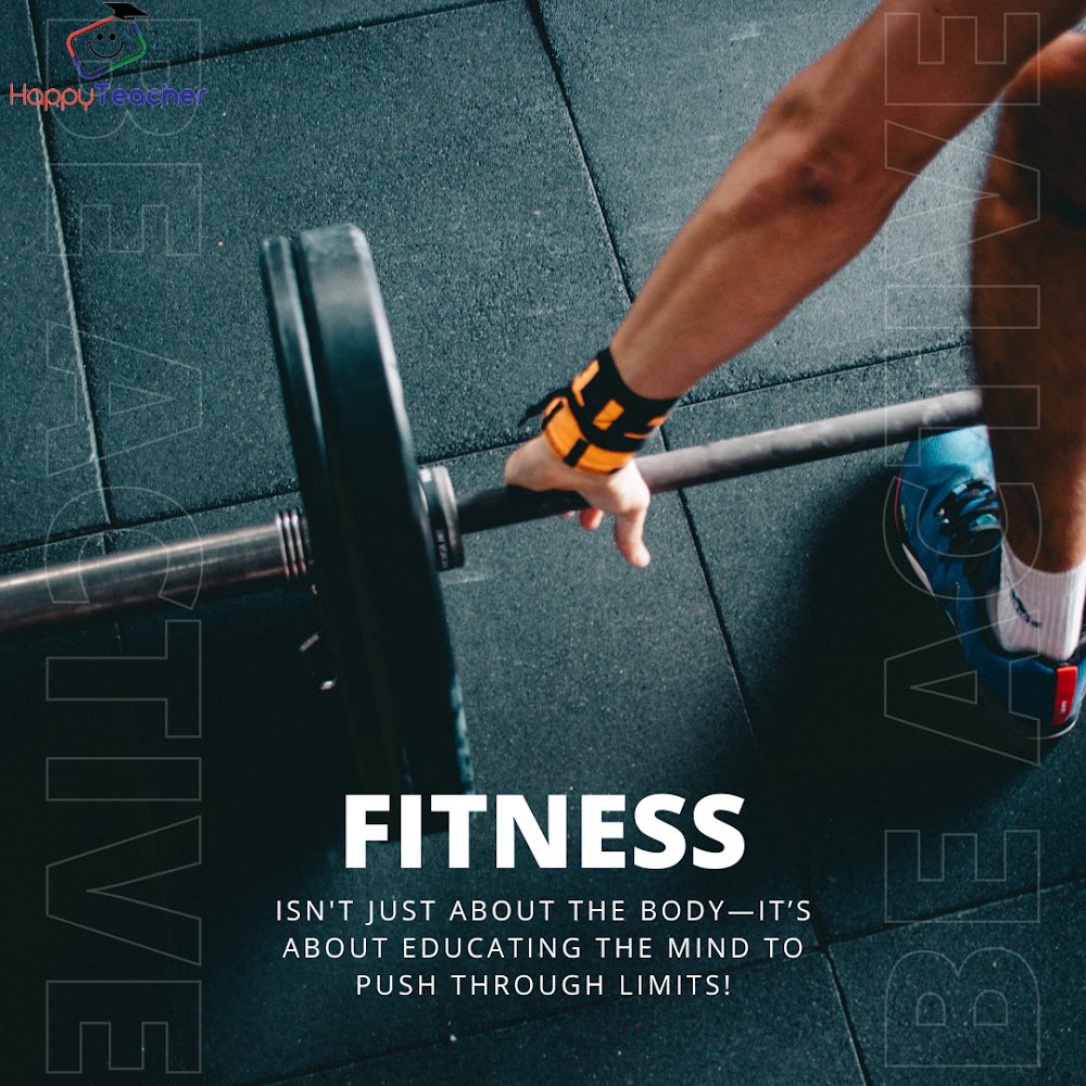 HappyTeacherPD's tweet image. Try a new workout routine today! #PhysicalEducation #StrengthInLearning