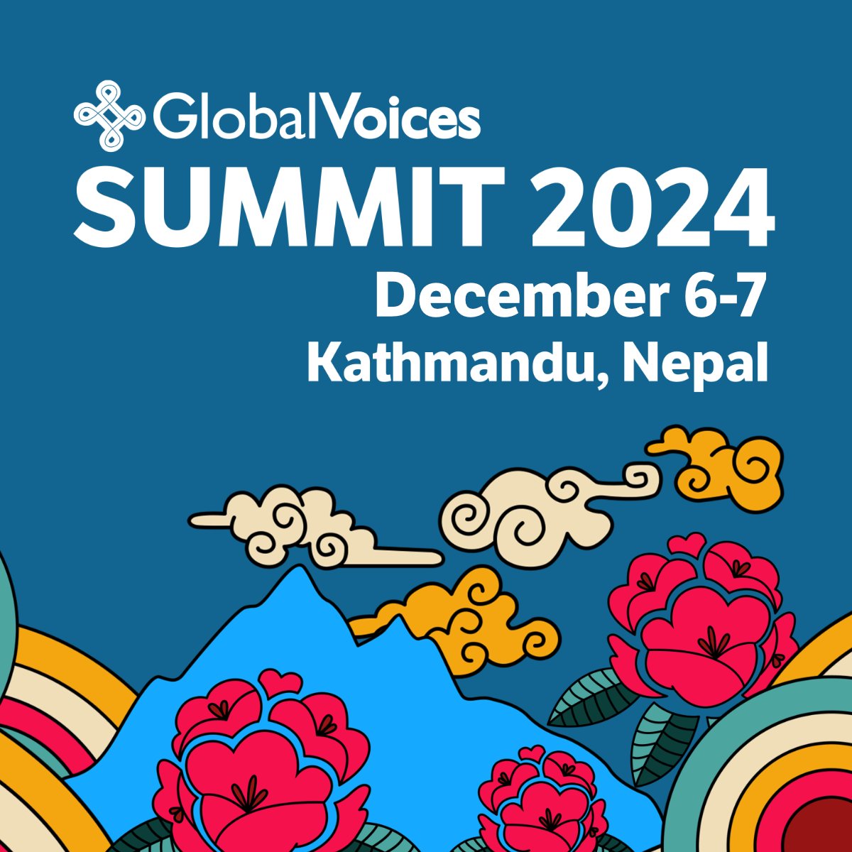 Announcing the #GVSummit2024, an international gathering on digital media, knowledge and activism from a Global Majority perspective.  Join us in Kathmandu, Nepal on Dec. 6-7!  

summit2024.globalvoices.org
