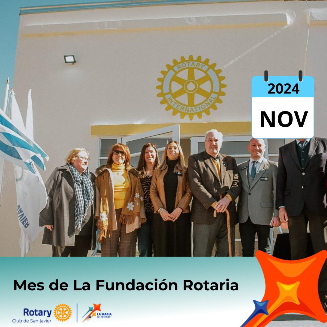 RotarySanJavier's tweet photo. Nuestra Fundación Rotaria transforma las contribuciones en proyectos de servicio que cambian vidas en nuestras comunidades locales y de todo el mundo.
Con tu ayuda, podemos seguir mejorando las condiciones de vida en nuestra comunidad y alrededor del mundo. https://t.co/RfbBo0jTp9