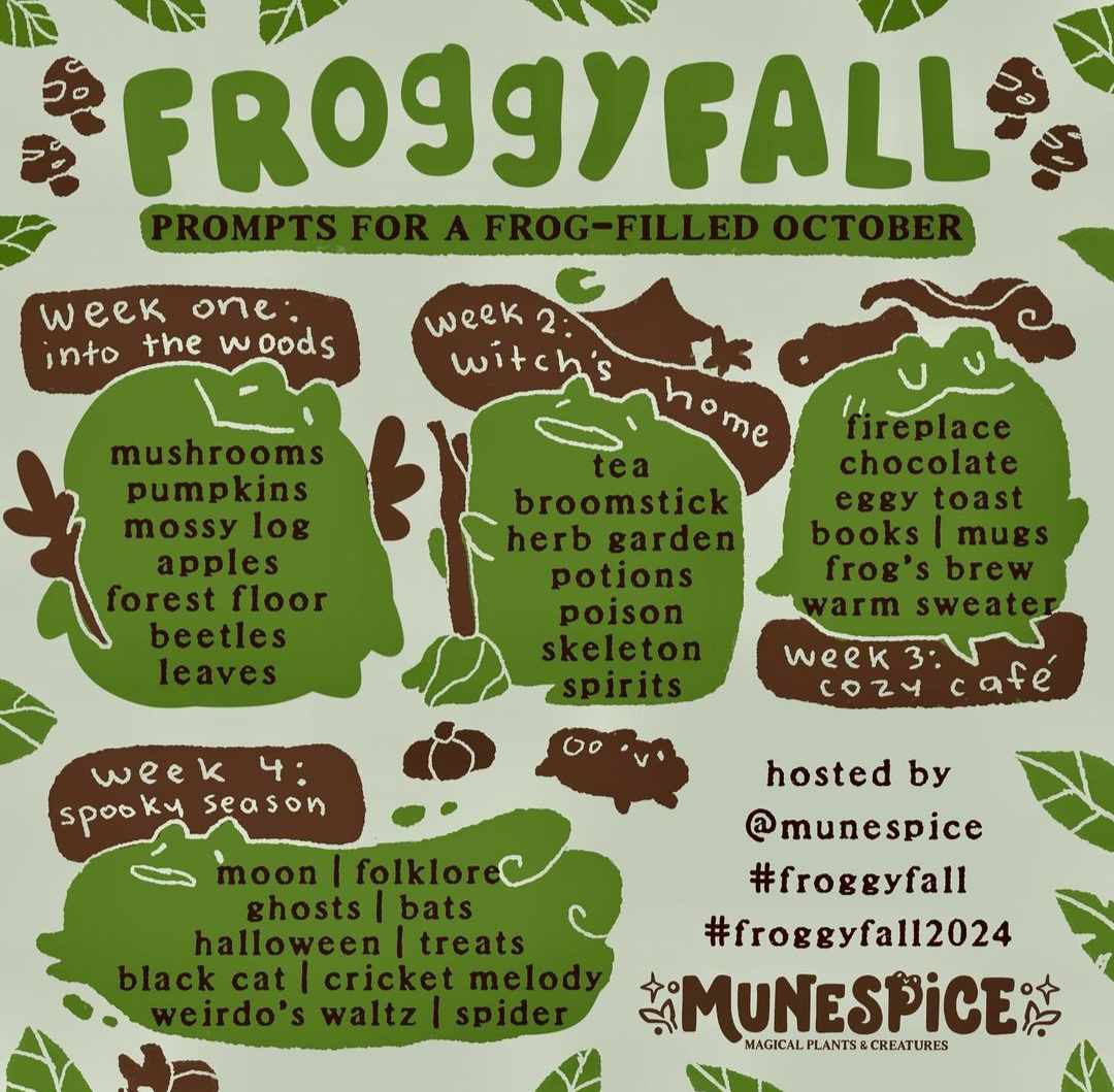 that_leia's tweet photo. Bats for #froggyfall #froggyfall2024, hosted by @munespice 
Frog inspired by zoljo. 
#frog #Batman #art https://t.co/f7LoMtAJLd