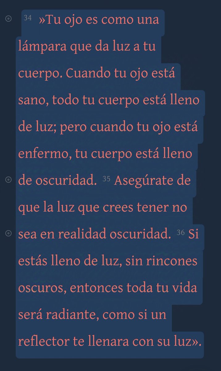 👁️👁️
Lucas 11:33-36

#LaBiblia #PalabraDeDios