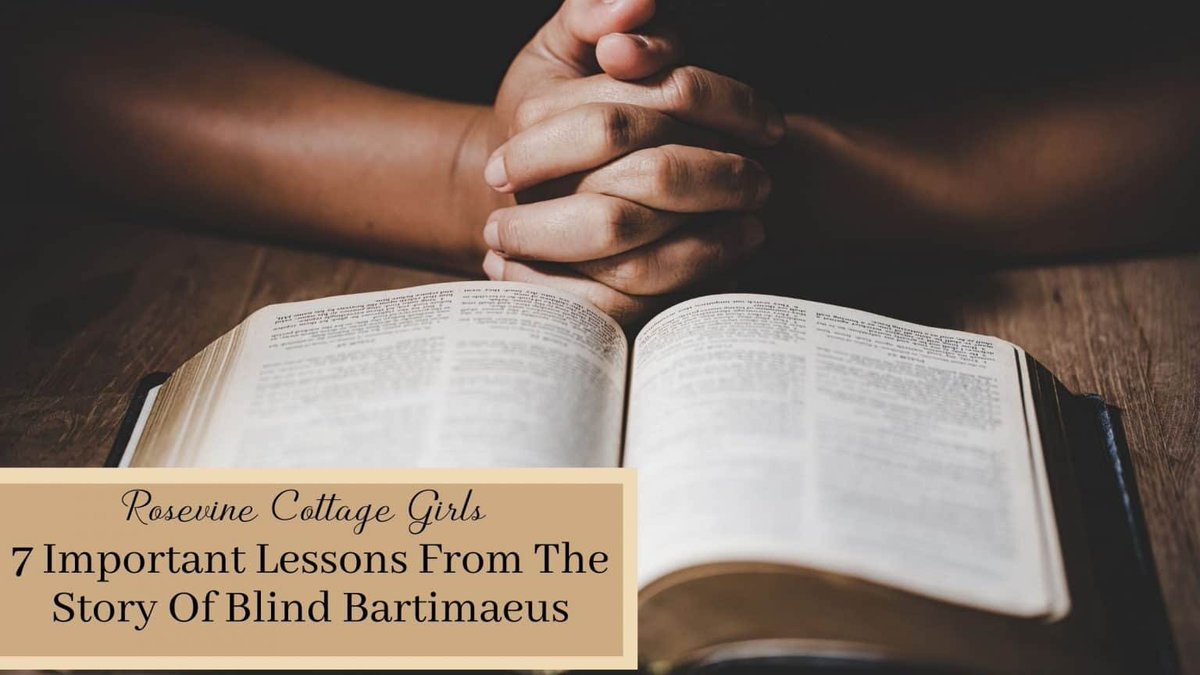 RosevineCottage's tweet photo. 7 Important Lessons From The Story Of Blind Bartimaeus https://t.co/ltvgCfElFx via @@RosevineCottage #lessonsfromthebible #blindBartimaeus #biblestudy https://t.co/UIB0z4oXWe