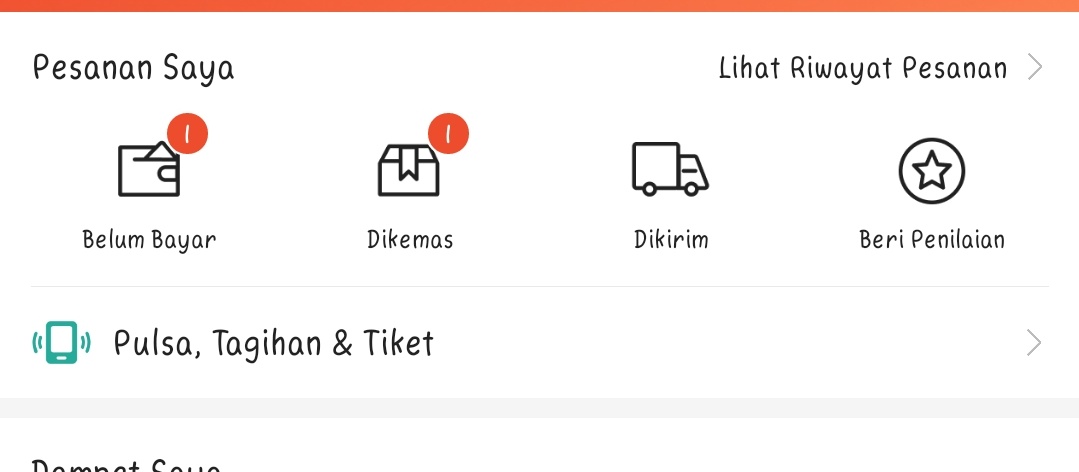 moona_diya's tweet photo. @Sagittattuu912 @ShopeeID Hi kak, mau nanya, kemarin pas udh bayar, tanda notifnya kyk gini juga gak? aku barusan belanja juga, udh di bayar tapi kok gini ya notifnya. https://t.co/3GQXyN3iRY
