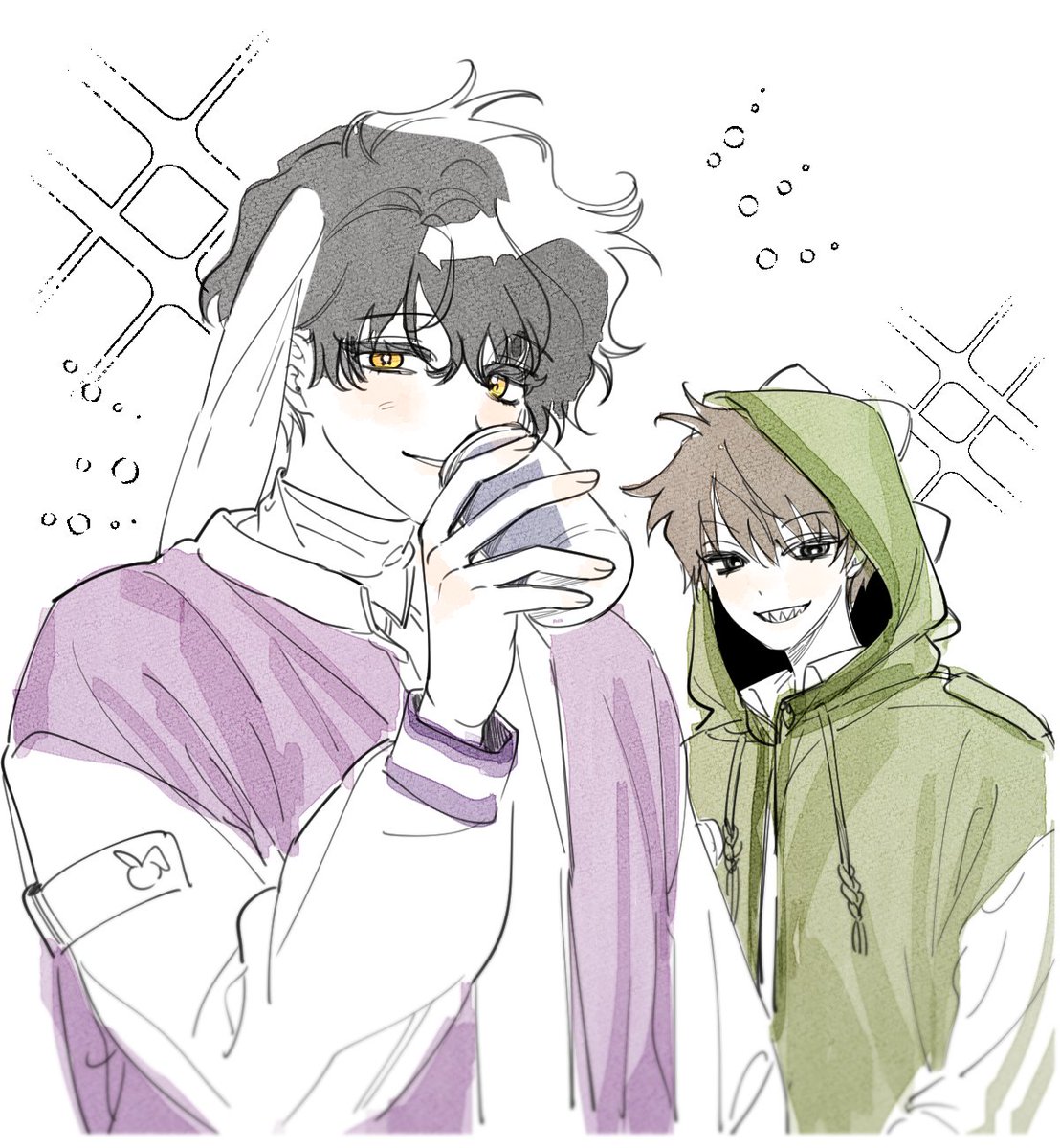 #오뜰영
오로라조
둘이 술 깨나 마신다는게 좋아서.........