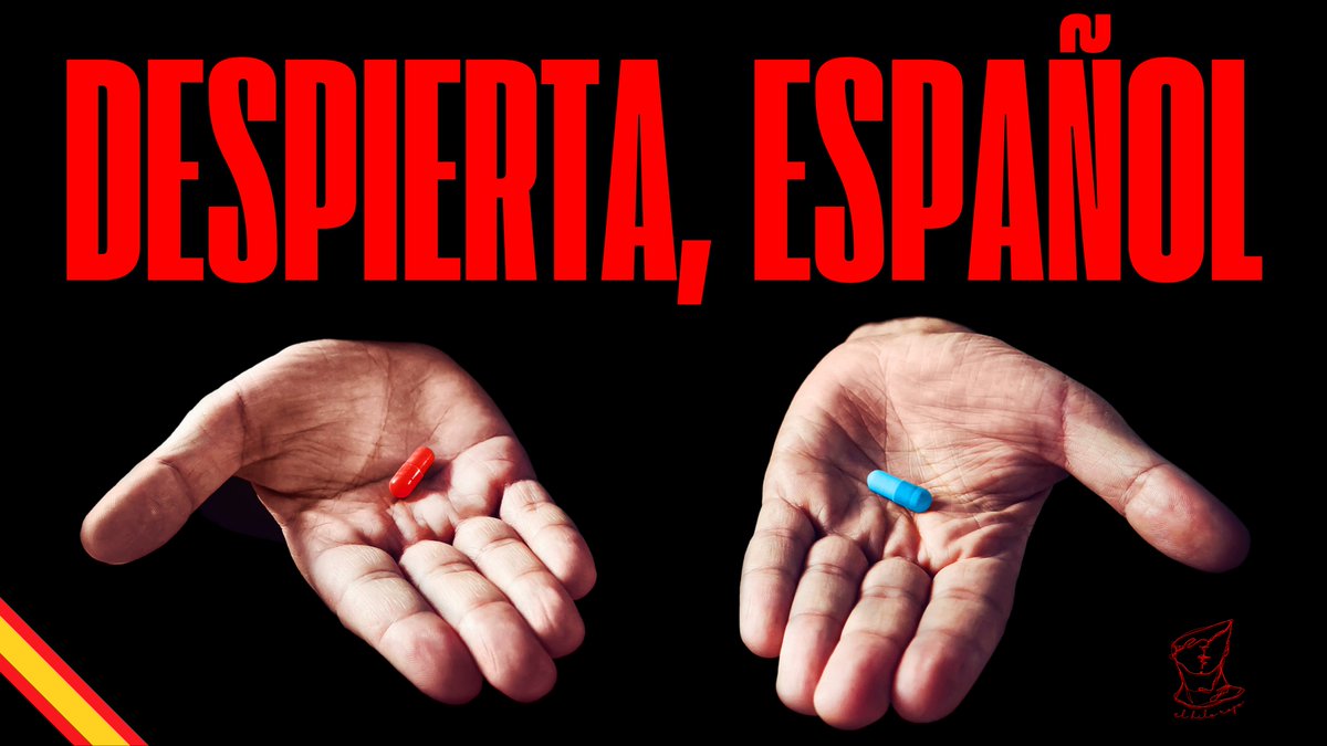 ElHiloRojoTV's tweet photo. 💊🇪🇸 Han jugado con nosotros, manipulado nuestras creencias y vendido nuestras voces. 
Pero ahora el velo se cae. Es hora de elegir: ¿seguir dormidos o abrir los ojos a la verdad?

🔵🔴 Despierta, Español. La elección es tuya. 
#España #Valencia #Covid #Matrix #ElHiloRojo