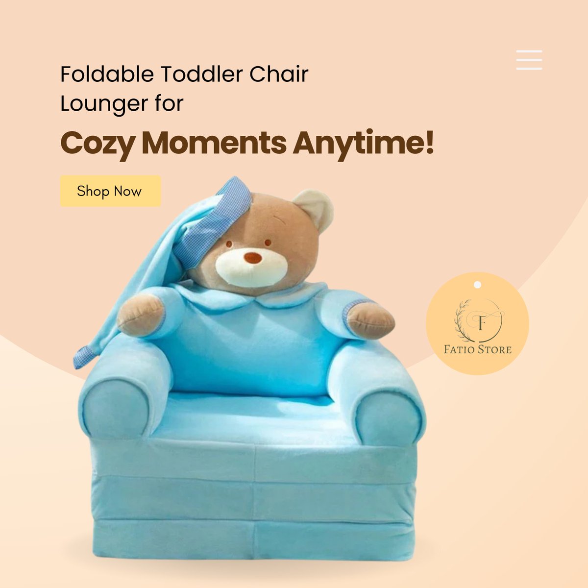 FurnotsOfficial's tweet photo. Foldable Toddler Chair Lounger: the cutest, comfiest spot for your little ones! 🧸 Perfect for naps, play, and storytime—easily transforms from chair to sofa bed in seconds. 💤 #KidsFurniture #ToddlerLounger https://t.co/a8Z79eCNIj