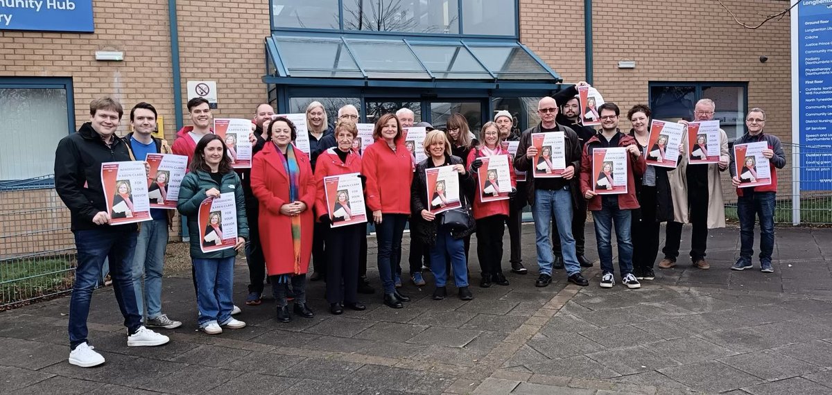 It was great to be joined by @Norma4Mayor, <a href="/GlindonMary/">Mary Glindon</a>, <a href="/CMcKinnellMP/">Catherine McKinnell MP</a>, <a href="/efoody/">Emma Foody MP</a>, and lots of Labour Party members in Longbenton. 

We talked to local residents about their priorities - which will help shape my Mayoral Manifesto.
