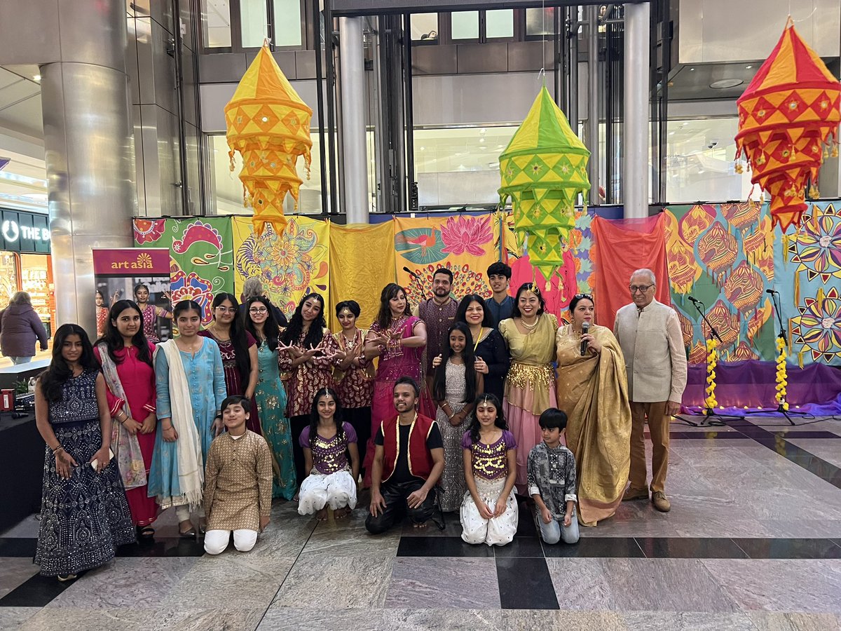 Happy Diwali from Art Asia! Congratulations to all our performers at <a href="/Westquay/">Westquay</a> yesterday, and thank you to our visitors for coming out to enjoy dancing, singing and crafts. Wishing you joy and light this Diwali. 🪔