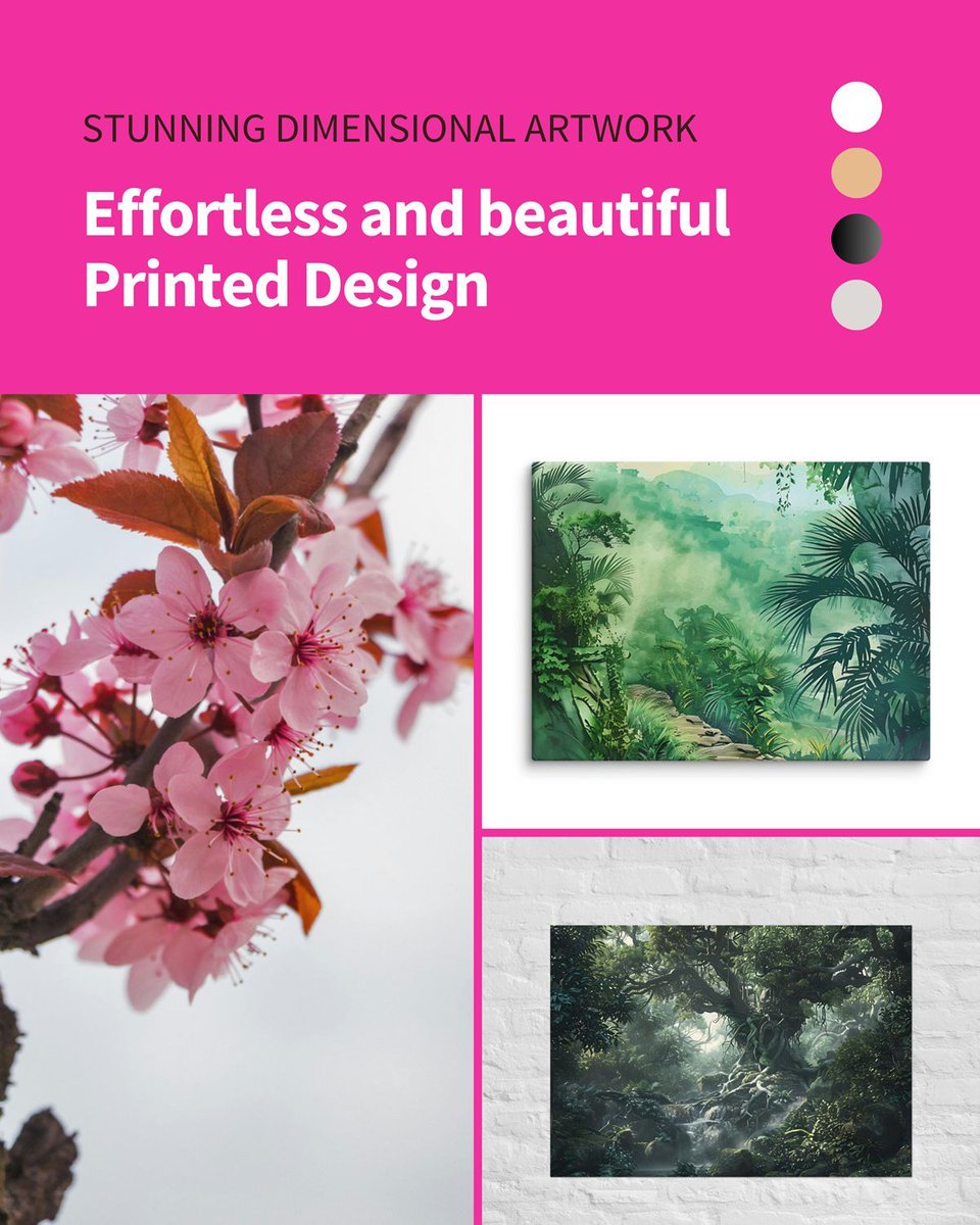 shopzy_net's tweet image. Effortlessly beautiful, each piece is crafted to capture the eye and make a statement,
blending seamlessly into your style.

🔗 Discover more at shopzy.net

#DimensionalArt #PrintedDesign