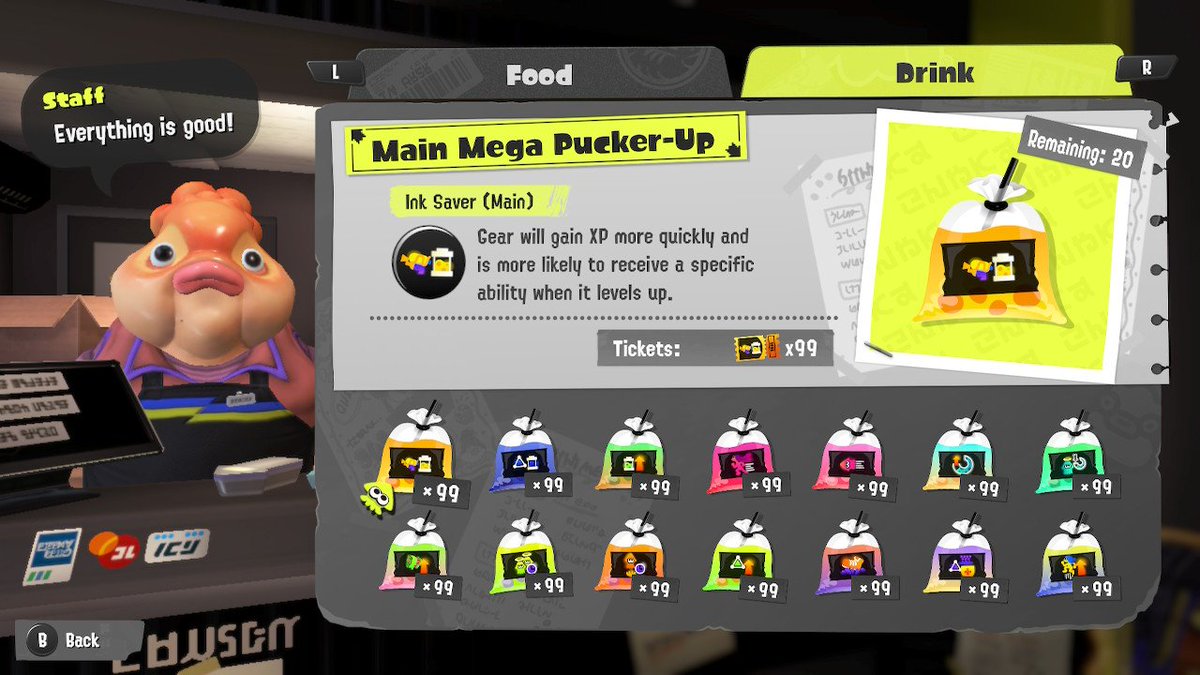 Anyone need drink tickets? 😶‍🌫️

#Splatoon3