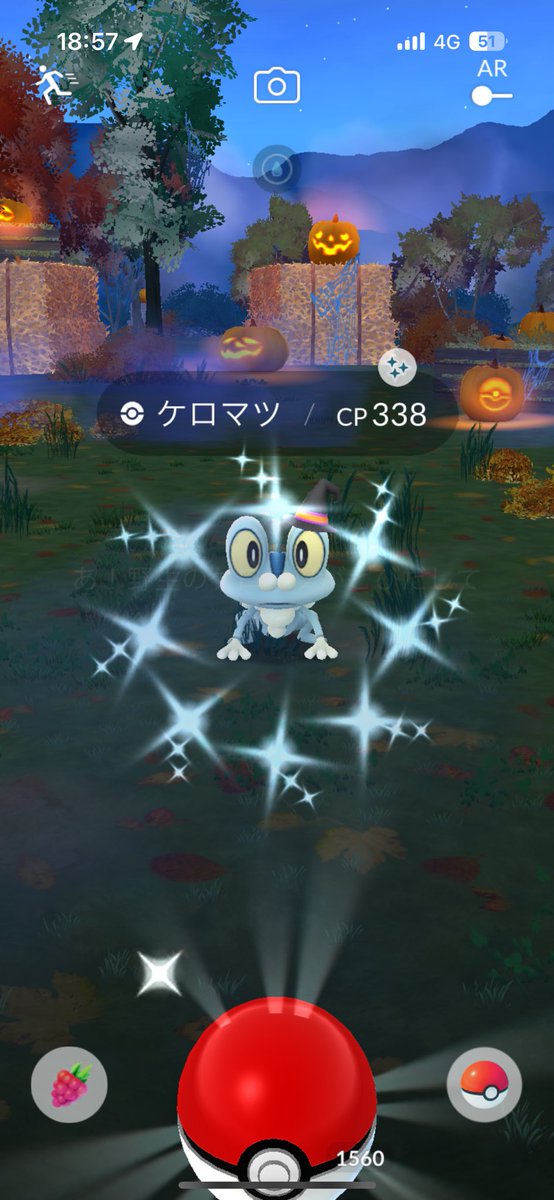 HandM1229's tweet photo. うーん…バケッチャ…
#ポケモンGO #PokemonGO https://t.co/rYtC4Nqpfx