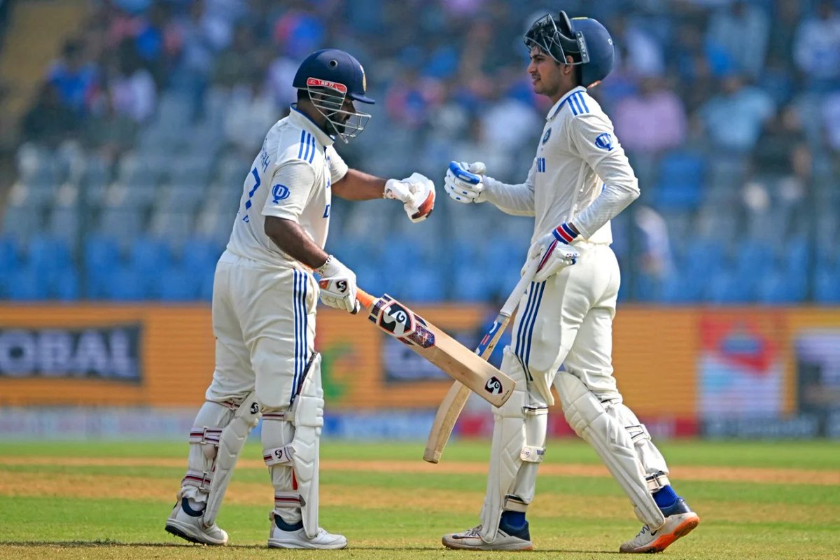 Sachin Tendulkar (@sachin_rt) on Twitter photo Losing 3-0 at home is a tough pill to swallow, and it calls for introspection.
Was it lack of preparation, was it poor shot selection, or was it lack of match practice?
<a href="/ShubmanGill/">Shubman Gill</a> showed resilience in the first innings, and <a href="/RishabhPant17/">Rishabh Pant</a> was brilliant in both innings— his Losing 3-0 at home is a tough pill to swallow, and it calls for introspection.
Was it lack of preparation, was it poor shot selection, or was it lack of match practice?
<a href="/ShubmanGill/">Shubman Gill</a> showed resilience in the first innings, and <a href="/RishabhPant17/">Rishabh Pant</a> was brilliant in both innings— his