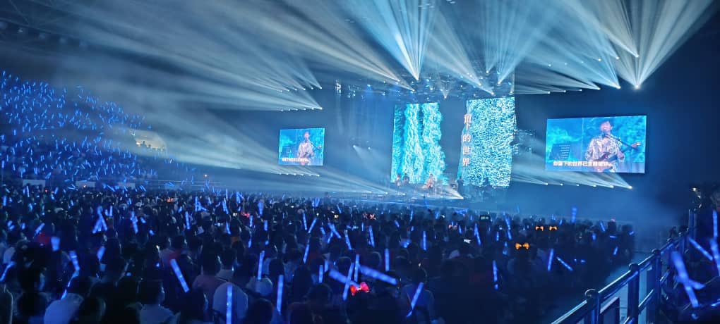 simkuihian's tweet image. #PowerStation - World Tour Live Concert In Kuching 2024 #动力火车- 世界巡回演唱会古晋站 2024