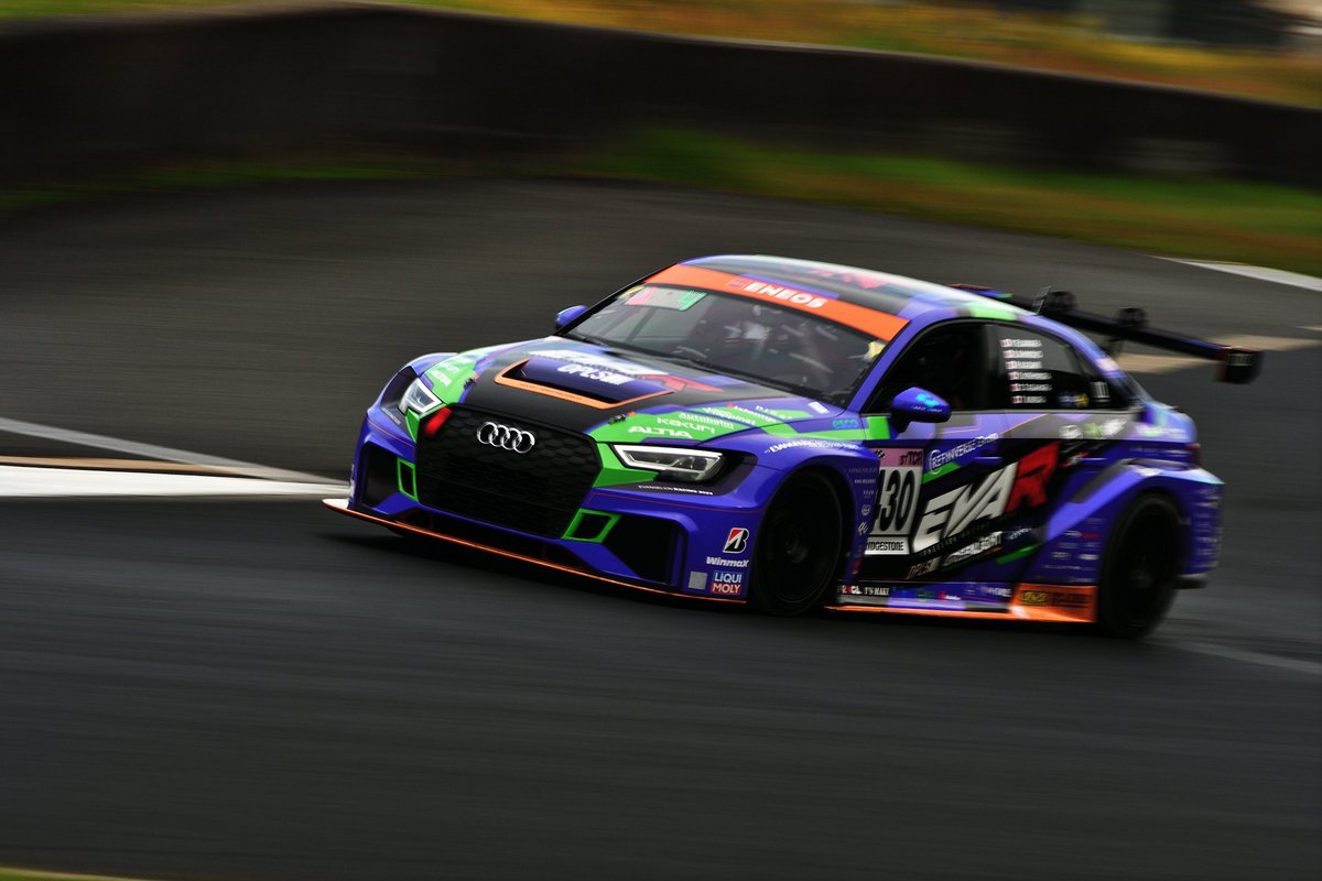 TA98_458MA's tweet photo. スーパー耐久レースin岡山
ST-TCR~No.430 Audi Team SHOW APEX
#岡山国際サーキット
#スーパー耐久
#supertaikyu
#s耐
#エヴァrt初号機
#audi
#teamshowapex
#rs3lms https://t.co/dfFIw4CHJx