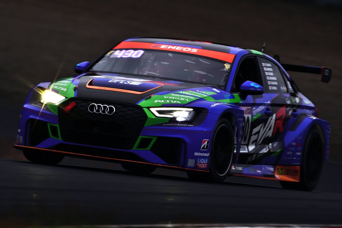 TA98_458MA's tweet photo. スーパー耐久レースin岡山
ST-TCR~No.430 Audi Team SHOW APEX
#岡山国際サーキット
#スーパー耐久
#supertaikyu
#s耐
#エヴァrt初号機
#audi
#teamshowapex
#rs3lms https://t.co/dfFIw4CHJx