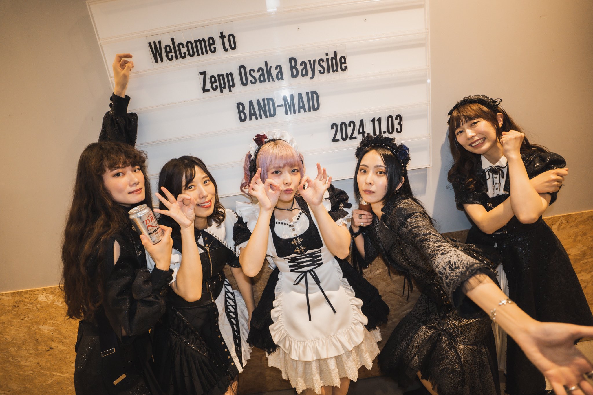 BAND-MAID 小鳩ミク(cluppo)🕊 on X: BAND-MAID 小鳩ミク(cluppo)🕊 on X: