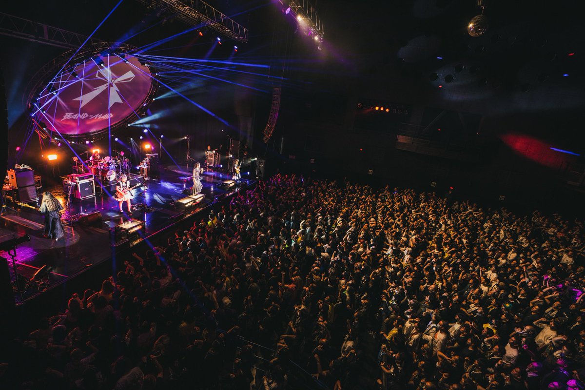 御礼] BAND-MAID ZEPP TOUR 2024 OSAKA みなさまご来場有難うご