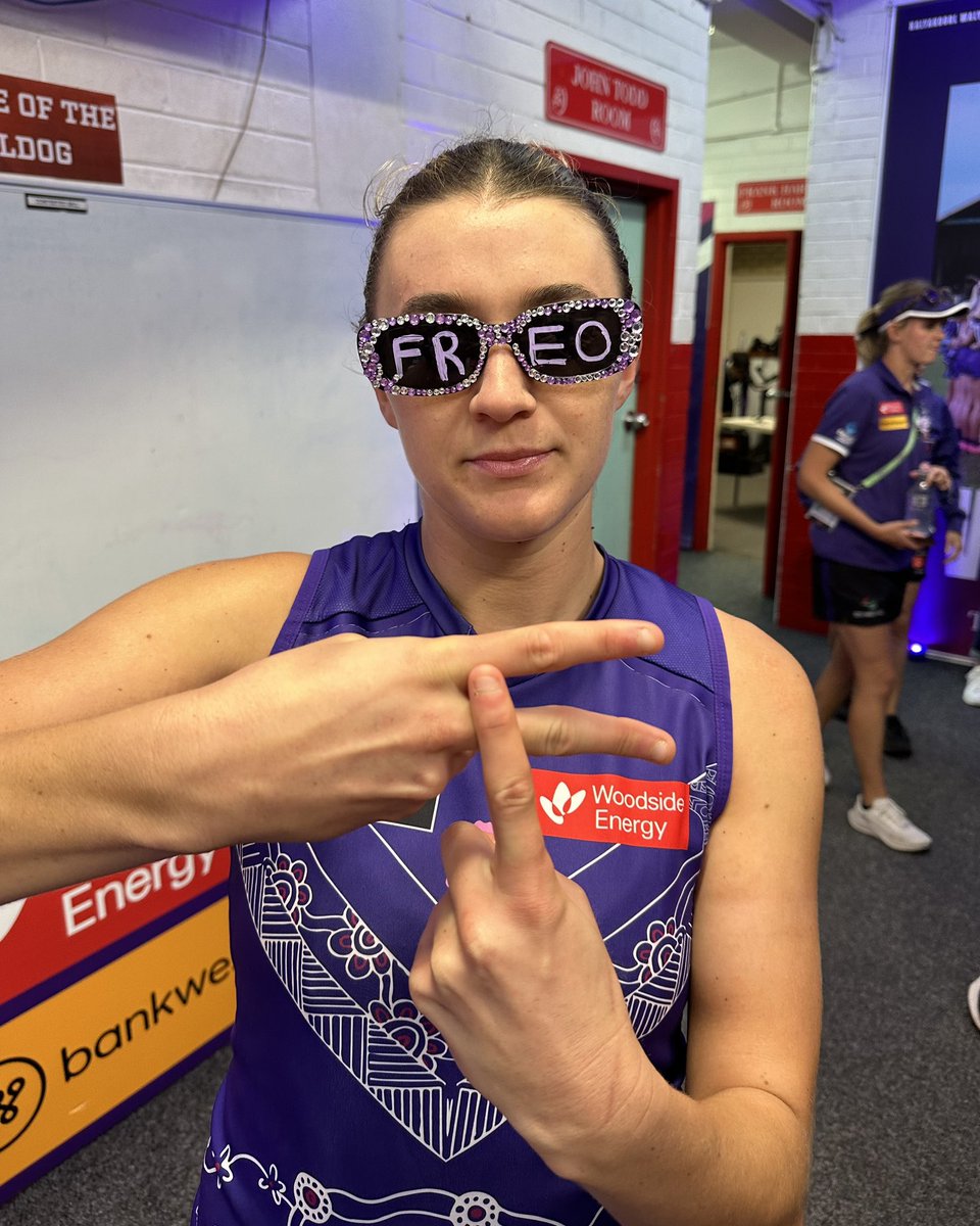 it’s Freo finals time baby 😍 #foreverfreo