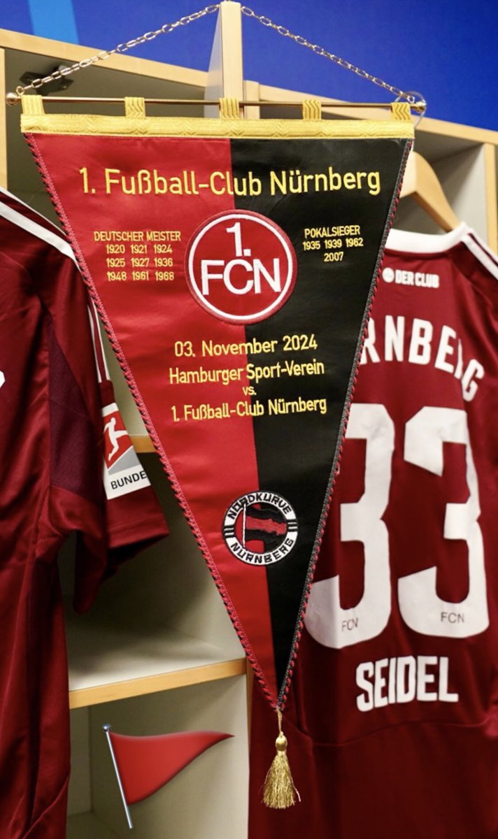 mrksnbg's tweet photo. Nürnberger Spieltagswimpel einfach bei weitem die schönsten #fcn https://t.co/e93o56NlR4