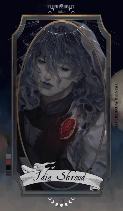 𝟗.𝐓𝐡𝐞 𝐇𝐞𝐫𝐦𝐢𝐭 #twst_タロット企画 #twstファンアート