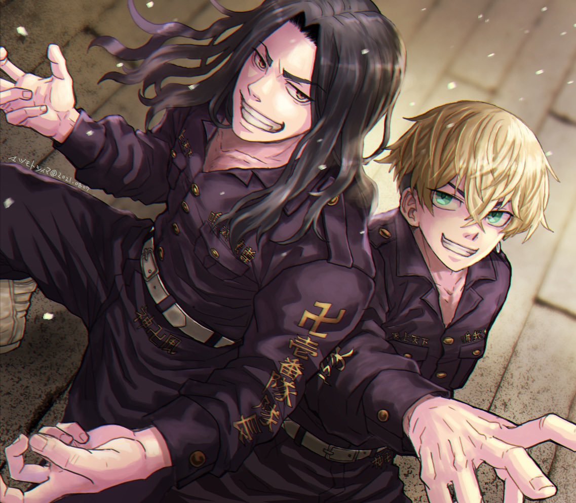 「11/3、場地さん、お誕生日おめでとう!(再掲)#場地圭介誕生祭2024#場地圭」|マツモトシィマ㊉夏油の猿㊉島津中務大輔家久のイラスト