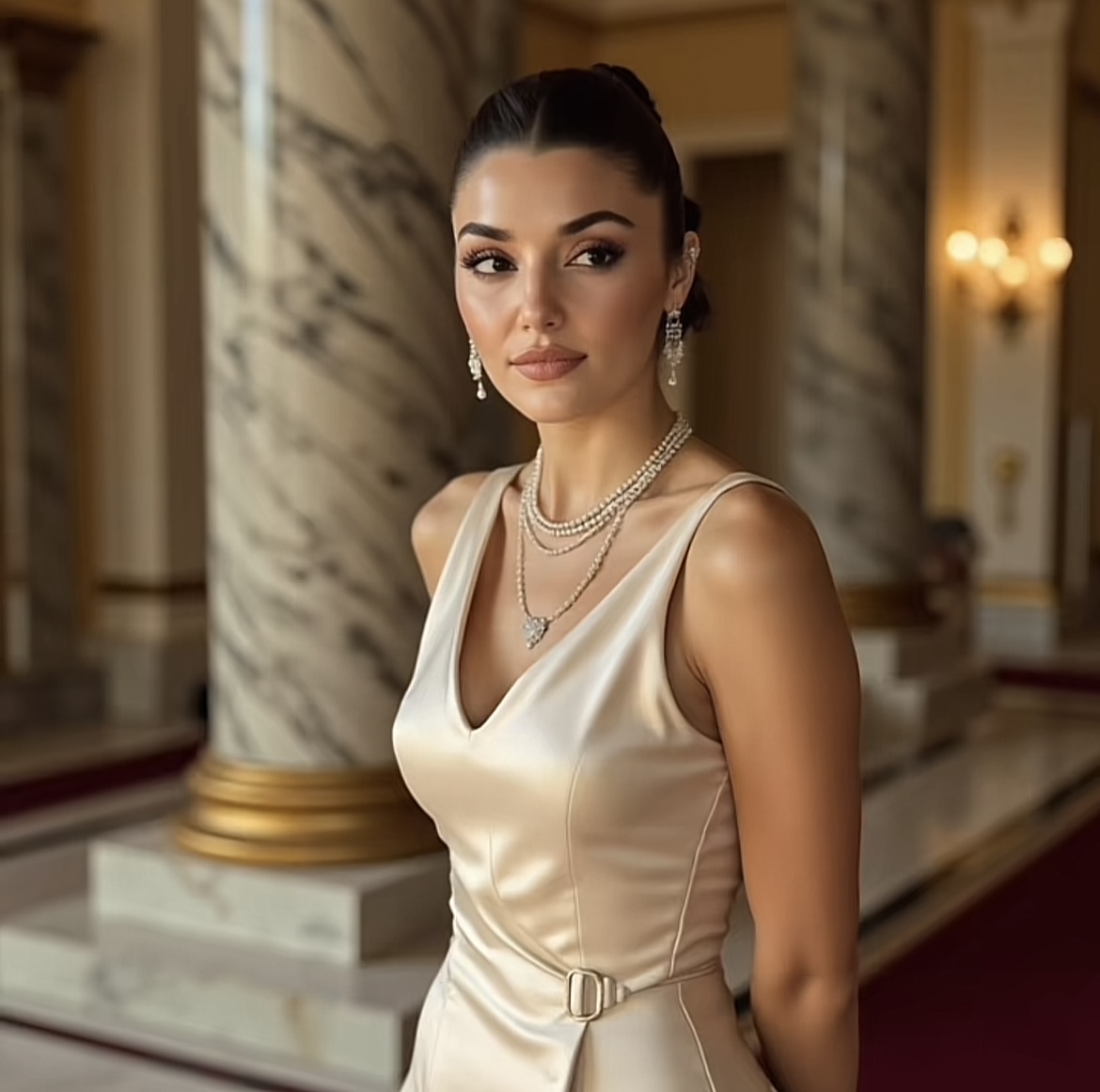 HandeEda8's tweet photo. Bu kız harika ve eşsiz 🥹 @HandeErcel #HandeErçel #handeercelxbalmain #HandeErcelinVenice https://t.co/Jj0KW9xoPV