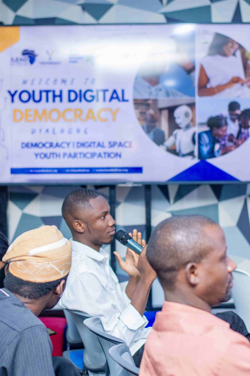 Elaska_mark01's tweet photo. Had an amazing time at the Youth Digital Democracy Dialogue under the #YouthElectProject Thanks to @ilead4africa @LEAPAfrica @ng_youthfund for creating a platform where young leaders can discuss digital democracy, youth participation, transparency In governance. https://t.co/p2DVxtYb77