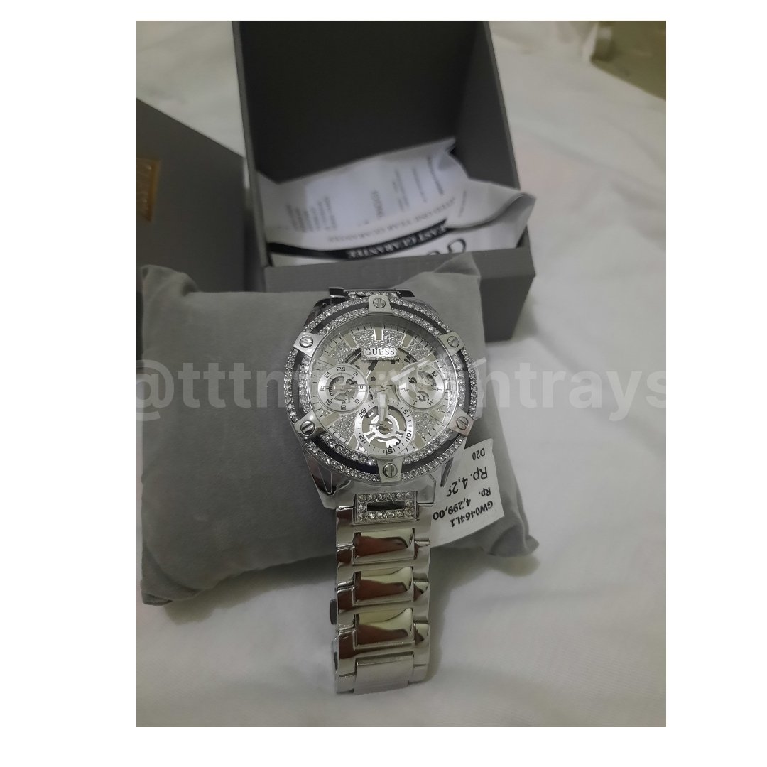 tttmidnightrays's tweet photo. WTS Guess Woman Watch GW0464L1
Brand New In Box (BNIB)
Alasan jual karena ini hadiah &amp; gak kepake 🥲
Bisa nego ya, DM aja

Lokasi Jakarta Barat
COD bisa di Jakarta (Weekend)
Tolong bantu like dan RT yaaa moots semua. Thank you!

#wtsguess #wtswatch #wtsjam https://t.co/jNgxaJComZ