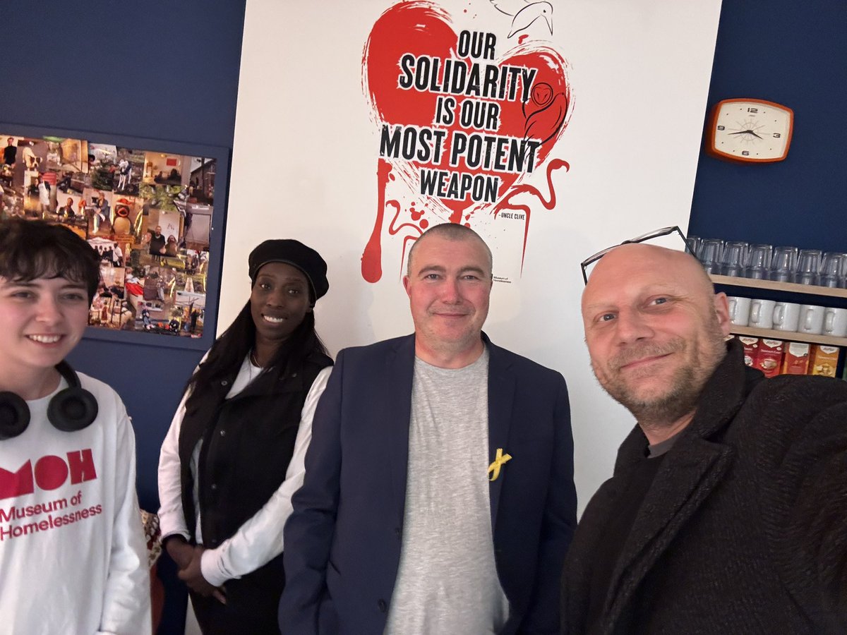 mlchandler01's tweet photo. Had the privilege of visiting @our_MoH yesterday for #HowToSurviveTheApocalypse.
Poignant & powerful, loved everything- object stories, Riot FM broadcast, @collectortears art, ribbons- & bumping into friends!
Even got some merch!
A few weeks left: https://t.co/HeIZ9iZSyK https://t.co/bEAdbKP20X