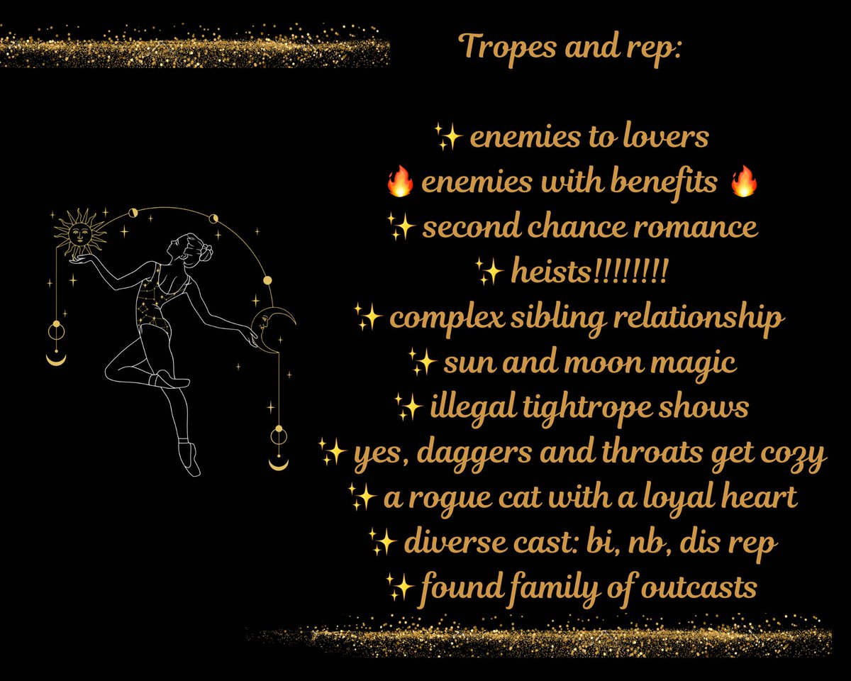sonjajkaye's tweet photo. 🥷Rhye’s on the run from the man she betrayed and stole from
🗡️Darkin wants revenge for the betrayal that broke him. The only thing stronger than his hate for Rhye is his longing
💎 to save their necks from a magical mastermind they must plan… a heist!
#questpit #A #RF #Q https://t.co/ZzNl2PK1p9