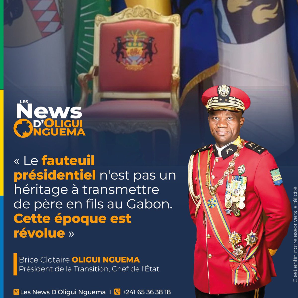 Les News D’Oligui Nguema tweet media