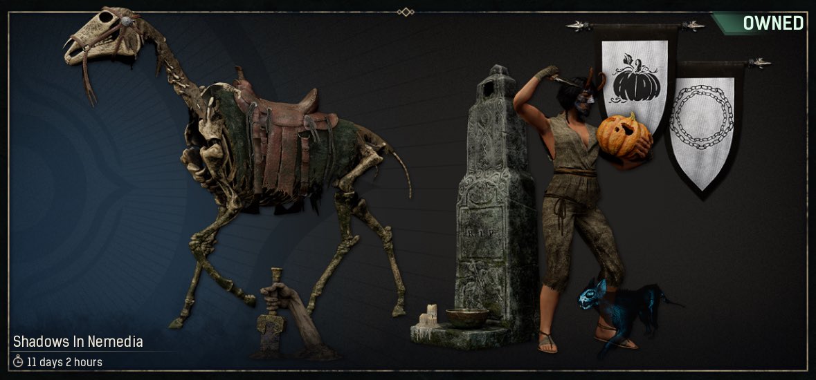 MurningStarr's tweet photo. 🎁 GIVEAWAY!!! 🎁

Giving a code to a @ConanExiles 
👻Shadoows in Nemedia bundle👻
that you can redeem in the Bazaar whiles it is in rotation!!

To join giveaway:

- Follow my Twitter (X) 
- Like this tweet!
- Retweet the tweet!

Giveaway ends in 24h!! https://t.co/j9iNCTrjHj