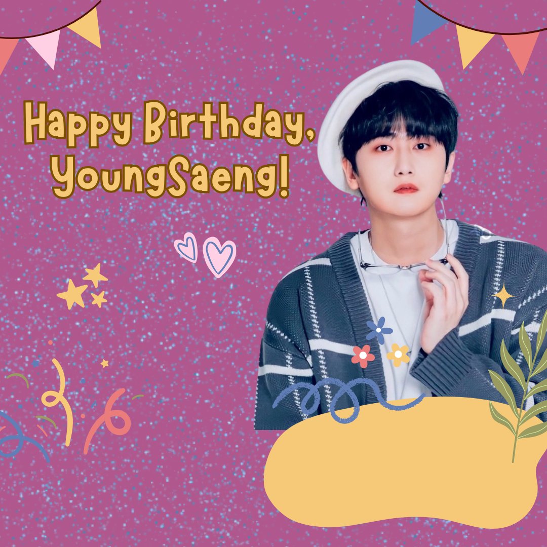 MaryJun501's tweet photo. HBD 🎉 YoungSaeng @mystyle1103 ✨🎊

#Happyday_허영생
#HappyYoungSaengDay
#SS501 https://t.co/O6OYo6P1Mg