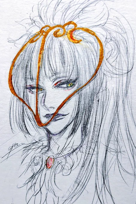 一度描いてみたかったんです…ダンサーさん
