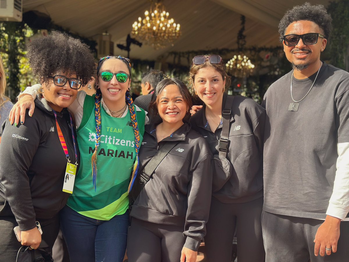 Shoutout to Mariah, one of my Community Managers, who is running her first Marathon as part of #TeamCitizens! 

We’ll be rooting for you, Mariah!

#CitizensOfNY #CitizensColleague #NYMarathon