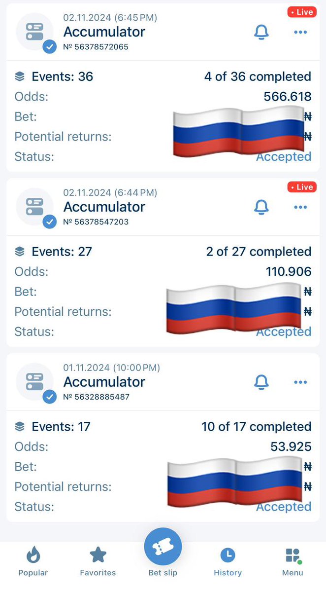 HolaSteve4's tweet image. #Offsides Rebet

#Hope you rebet am 🤔

🫴53 odds

#7games to go

@historyinmemes @mrbayoa1 @Mrbankstips @sportingking365 @Ekitipikin @enokay69 @vivhylet @BettKMax @VecthorTips @LordVinci21 @xaklintglobal @BigMan_Xander @x_logik @drawbarbie @BlaqYonda7 @the_bigpelumi_ @DESOJI_YL
