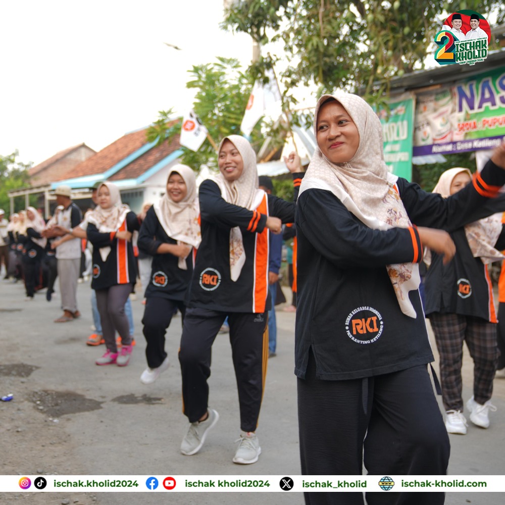 Mas Kaji Ischak hadir dalam senam sehat bersama ratusan warga penuh semangat. Yuk, wujudkan Kabupaten Tegal yang lebih sehat! 💪 

Bersama Ischak &amp; kholid Tegal luwih apik

#BupatiTegal #PilkadaTegal #IschakKholid #Nomor2