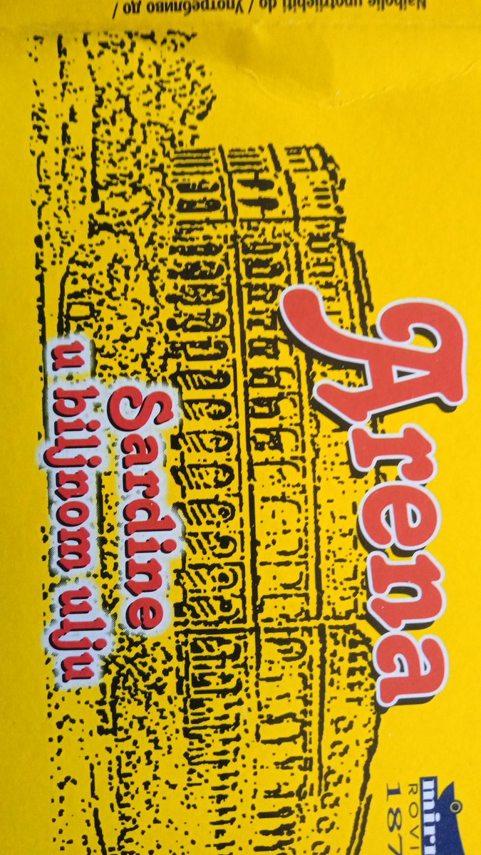 Морам похвалити Арена сардине. Укус као из теренскух оброка ЈНА. Баш су деликатес за мале новце