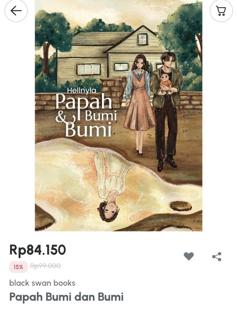 PowelrPuff's tweet photo. #ReadByW ࣪ ִֶָ☾. 👨‍👩‍👦 Papah Bumi dan Bumi by Hellnyla https://t.co/fS7No8lnMj
