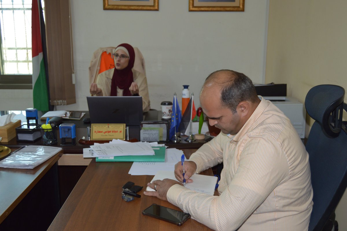 wsrc_ps's tweet photo. جانب من اجتماع مجلس تنظيم قطاع المياه ومجلس الخدمات المشترك للتخطيط والتطوير-دائرة المياه والصرف الصحي لمنطقة شمال غرب القدس، بهدف مناقشة نتائج مؤشرات الأداء الفنية والمالية للعام 2023، إضافة إلى مراقبة العمليات التشغيلية والمتطلبات اللازمة لتحقيقها، وأهدافها في تحسين جودة الخدمة https://t.co/718j9MuvIy