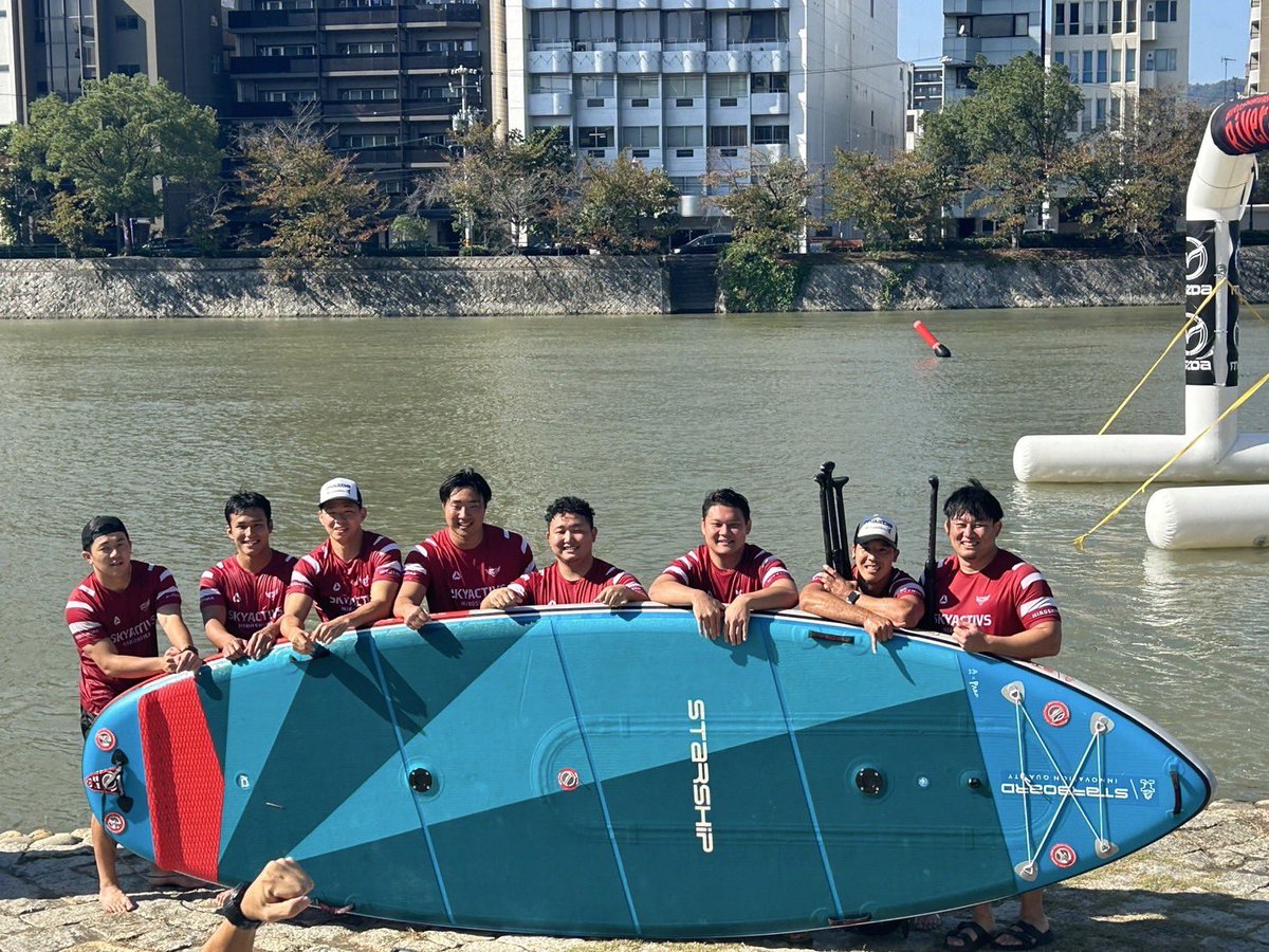 NakamotoKei1201's tweet photo. Big SUP Race🏄♂️
#RiverDo
#スカイアクティブズ広島 https://t.co/NblVicOsOv