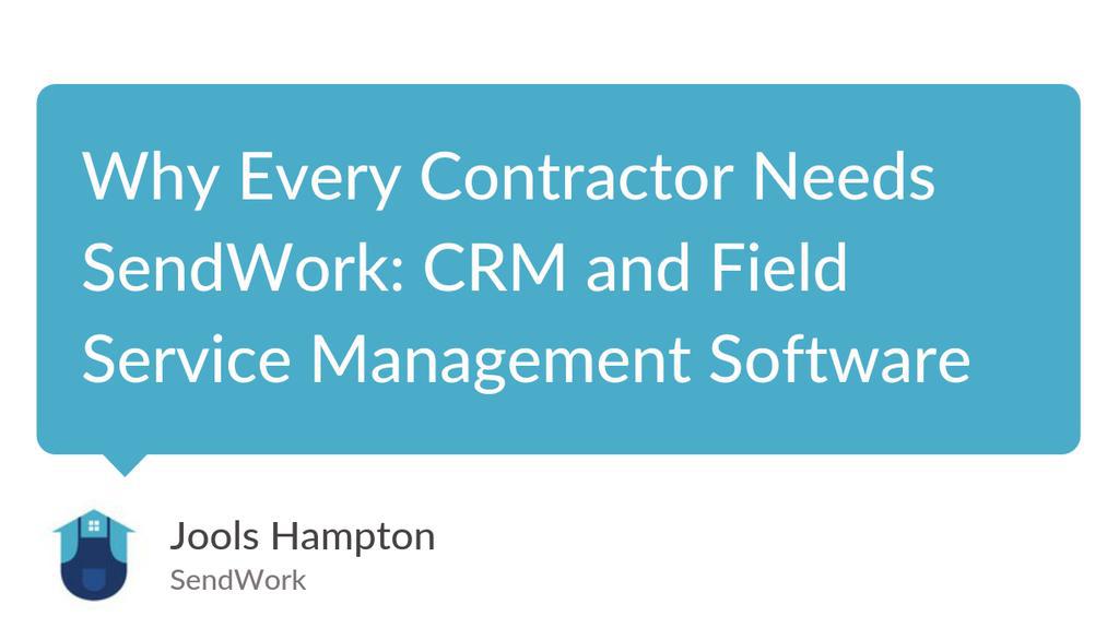 sendwork's tweet image. Improve Efficiency: Streamline tasks like scheduling, invoicing, and client communications, reducing manual work and freeing up time for service delivery.

Read more 👉 lttr.ai/AYGmX

#ContractorSoftware #FieldServiceManagement #CRMForContractors #BusinessAutomation